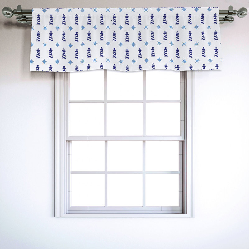Sateen Ruffled Window Valance