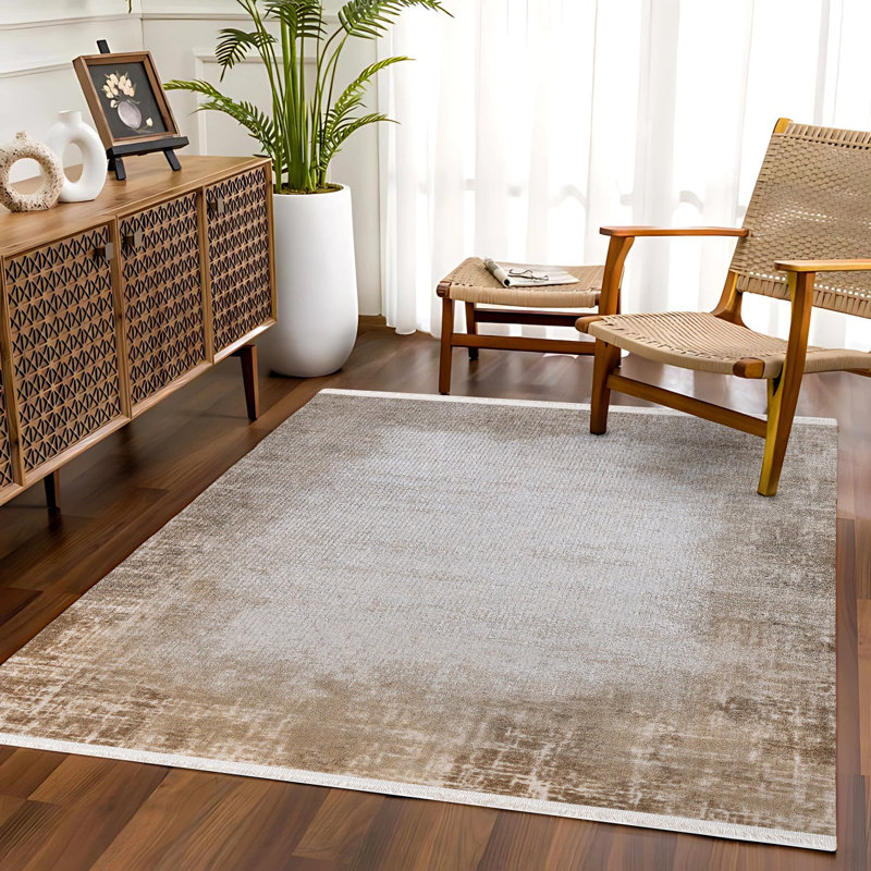 Tapis tissé antidérapant Mink