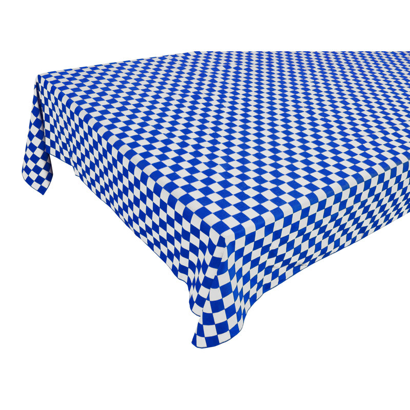 Nappes à carreaux, Blue, L 60 po x P 48 po