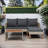 3 Piece Outdoor Sectional Sofa Set