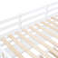 Wooden Bunk Bed with 2 Drawers, 3 Shelves & Slide