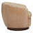 Marcy Vegan Leather Swivel Barrel Chair-110408655