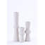 Porte-bougie blanc moyen en aluminium-106937128