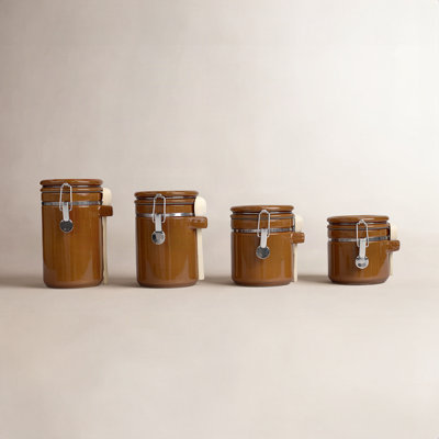 Glass Canister - Set of 4
