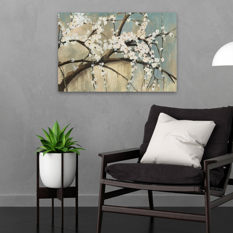 Paysage, nature, plantes, fleurs, Osaka, art mural, H 16 po x l 24 po