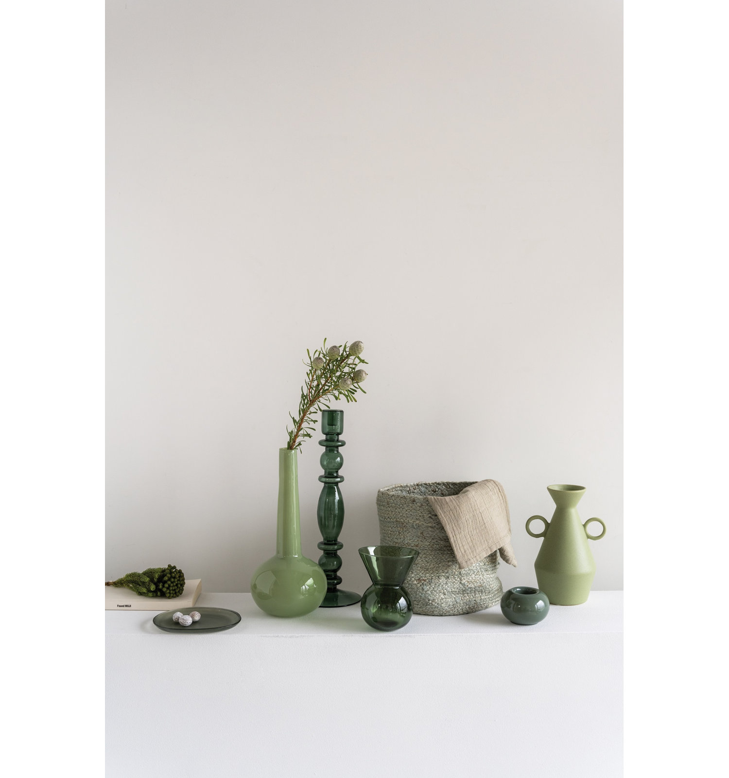 Geri Glass Candlestick Holder