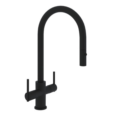 Pirellone Two Handle Pull-Down Kitchen Faucet