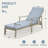 Marijela Outdoor Metal Chaise Lounge Set , Cushion Included-100853790