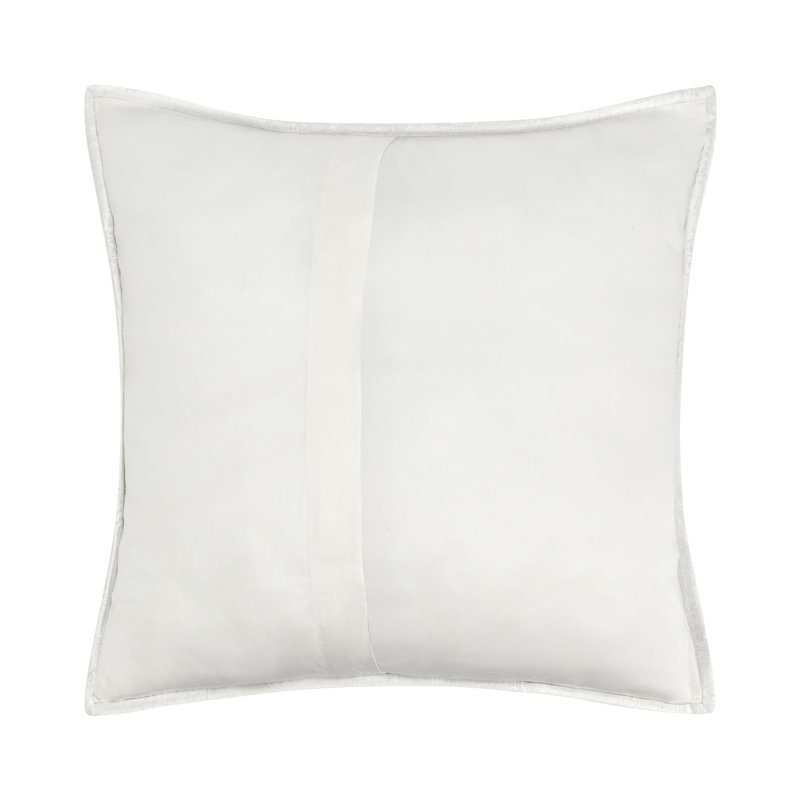 Bari 4-Piece Velvet Rayon Quilt Set, Cloud, King Quilt + 3 Euro Shams