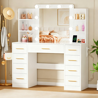 Dressing Table with Mirror