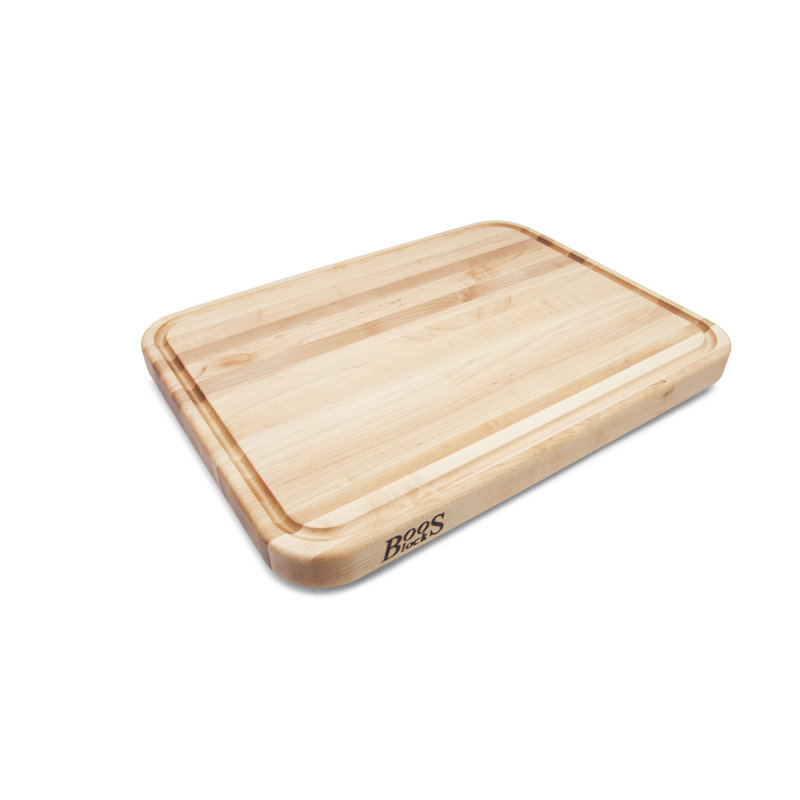 Gift John Boos Maple Wood Cutting Board, 20" L x 15" W x 1.5" D, Walnut