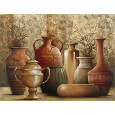 Trad Pots - impression sur toile tendue