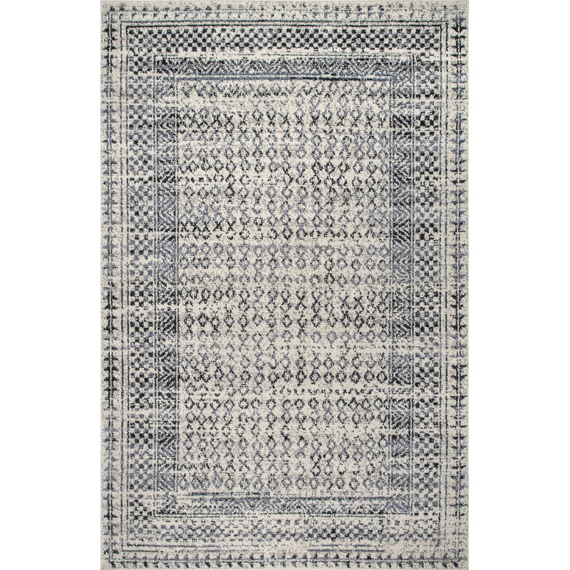 Madalynn Geometric Indoor Rug, Rectangle 3' x 5'