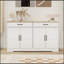 Buffet polyvalent de style campagnard avec beaucoup de rangement et de l'artisanat