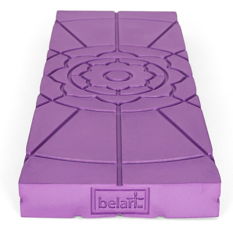 Yakira Outdoor 1'' Bench Seat Cushion, Purple