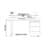 Creamy Style Elegant And Durable Writing Desk