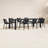 Farrah 102"-118" W 8-Person Rectangular Extendable Dining Set-1796574712