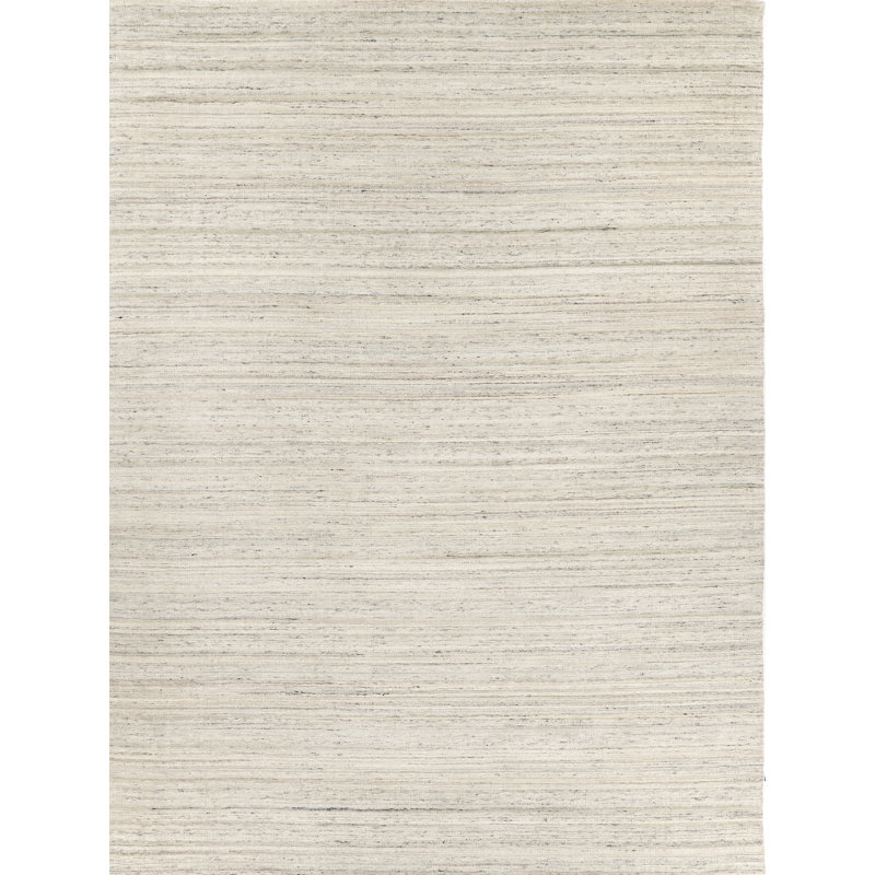 Organica Wool Striped Area Rug, Rectangle 6' x 9'