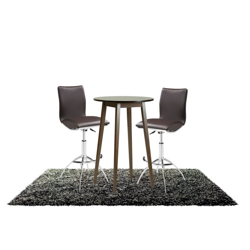 Tavarez 2 - Person Legs Dining Set