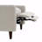 Mid-Century Modern Pushback Manual With Recliner Function Tapered Legs Linen Fabric Upholstered Textured Fabric Upholstered High Back Subtle Channel Detail Beige Finish Primary Living Room-1354057629