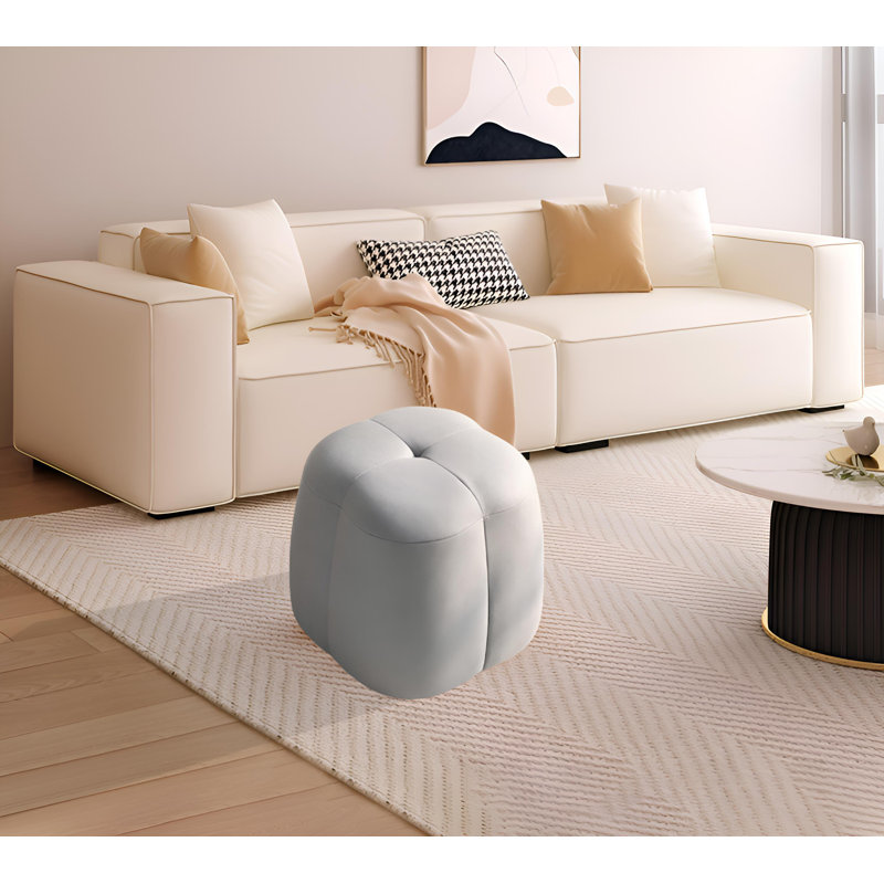 Tabouret d'appoint Sachelle, Gris