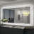 Aevar UL Certified Front & Back Lighted Anti-Fog Tempered Glass Framed Bathroom/Vanity Mirror with 3-Year Warranty-1268592973