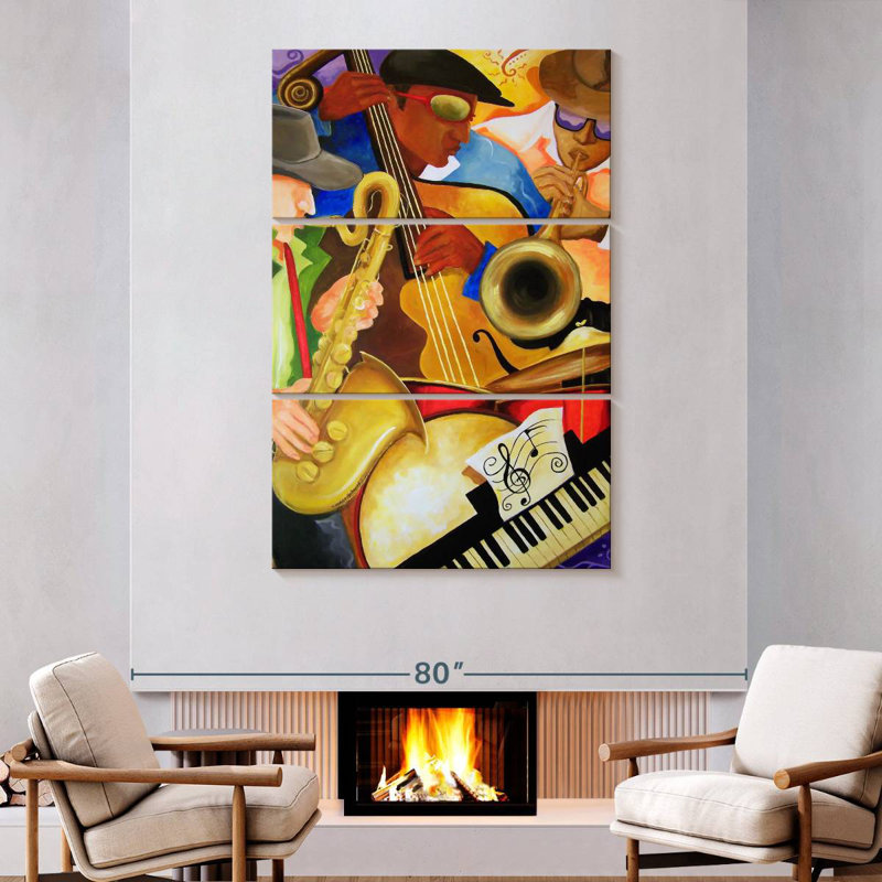 Abarca Just Jazz, 74" H x 48" W