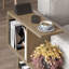 Barbara Side Table Modern 2-Tier Design with Storage Compartments-113451320