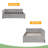 Full Size Upholstered L-Shaped Upholstered Daybed With Twin Size Pop Up Trundle And USB Ports-739791822