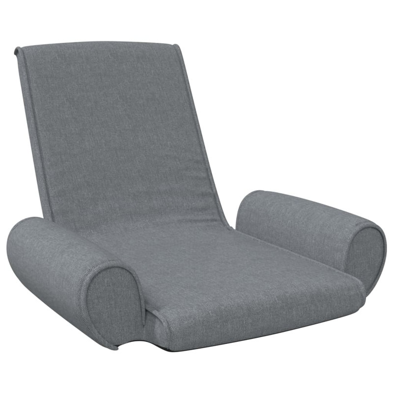 Tissu de chaise longue de plancher, Gris clair