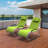 Saechao 58.6'''' Long Single Chaise(Set Of 2)-183143346