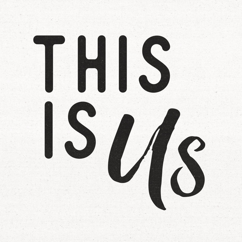 This Is Us 2 - Wrapped Canvas Print, 30cm H x 30cm W x 3.8cm D