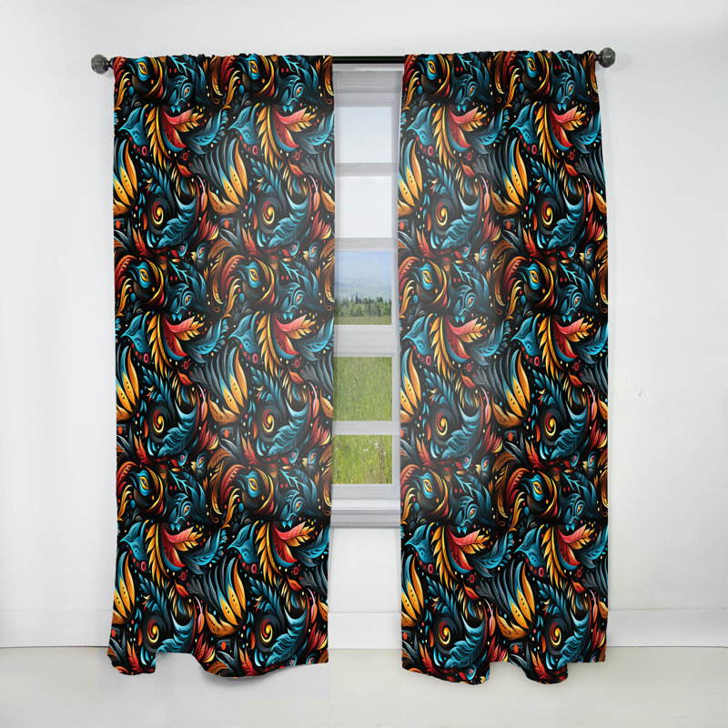 Motif bohème tribal bohème Boho, L 52 po x L 95 po