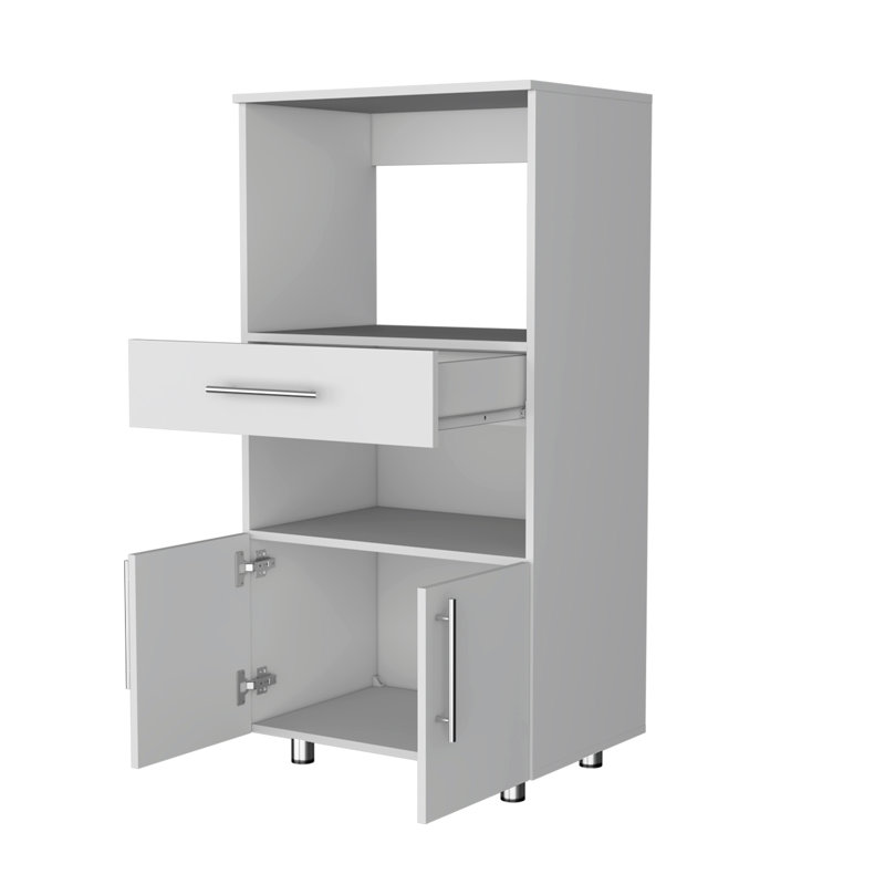 Support pour micro-ondes avec armoire Corsica Pantry
