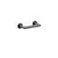 Emtek Modern Tubular Paper Holder - Pivoting Double Post w/ Small Regular Rosette-109193075