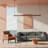 110.24" Curved 3-Seat Boneless Sectional Sofa, Modern Deep Seat Sherpa Boucle Couch, Compression, No Assembly-382735136