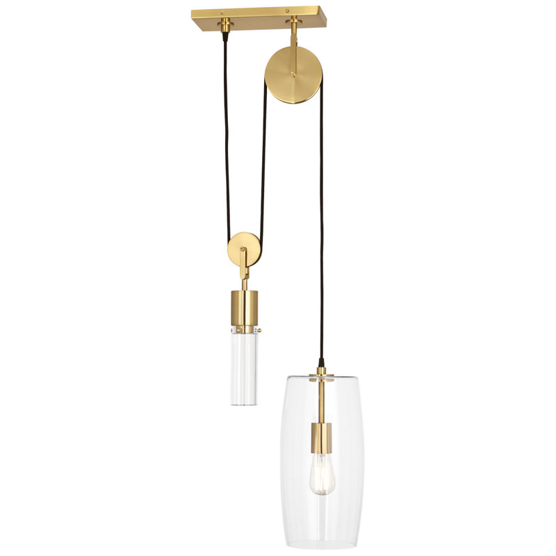 Gravity 1 - Light Pendant, Modern Brass