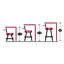 Tabouret de comptoir pivotant 821 Catalina-1558537488-1558537500-1510209344
