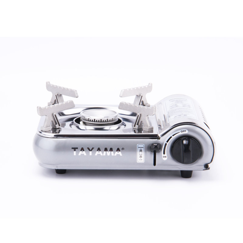 7,000 BTU Stainless Steel Single Burner Portable Gas Stove