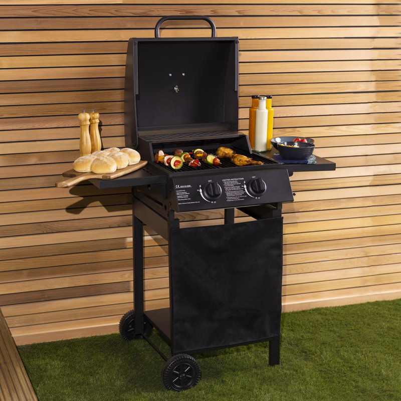 Symple Stuff 2 - Burner Freestanding Liquid Propane Gas Grill