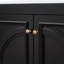 Meuble-lavabo de style rétro 30 po avec lavabo, deux portes, tablette et charnières à fermeture douce-407972885