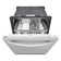 24 in. Top Control Smart Wi-Fi Enabled Dishwasher, QuadWash Pro, Dynamic Heat Dry, 3rd Rack, PrintProof Stainless Steel