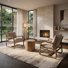 3 - Piece Linen Reception Set