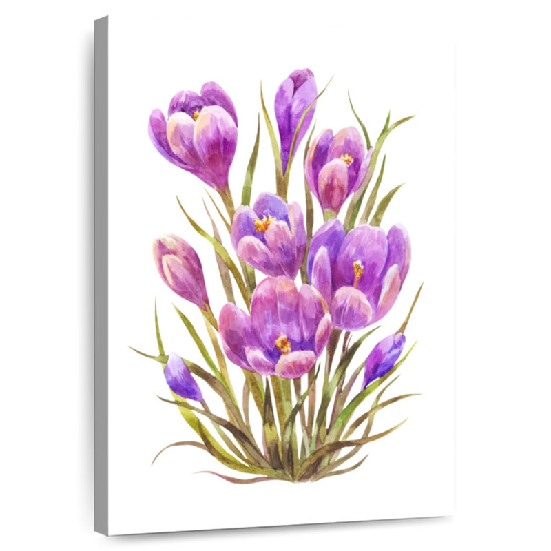 Harnek Crocus Flower Cluster, 36" H x 24" W