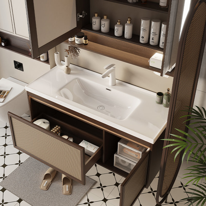 Armoire de salle de bain American style vintage
