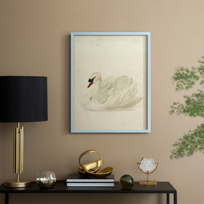«Vintage Animal Print I», reproduction encadrée - bois massif