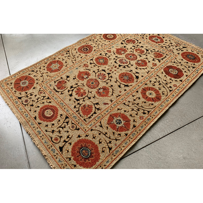 SUZANI 11 MOCHA, Rectangle 4' x 6'