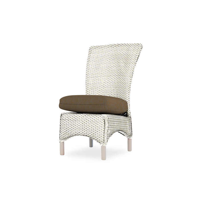 Mandalay Outdoor Dining Armchair, Antique White, Fife Aruba