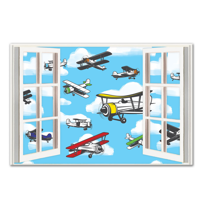 Art sur toile Laleia Planes, H 12 po x l 18 po x P 1,25 po