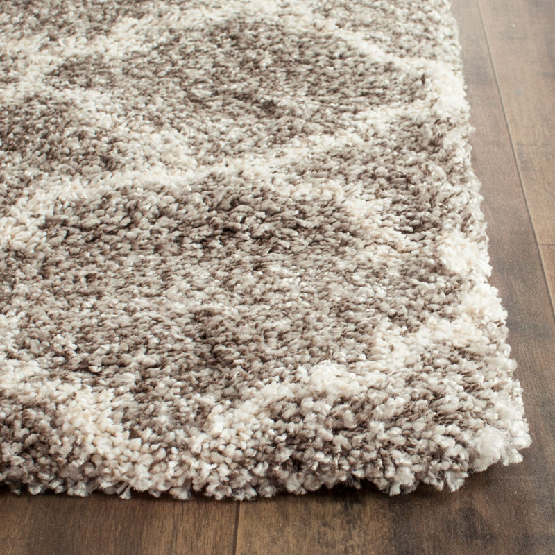 Girault Geometric Hand Woven Area Rug, Rectangle 236 x 305cm
